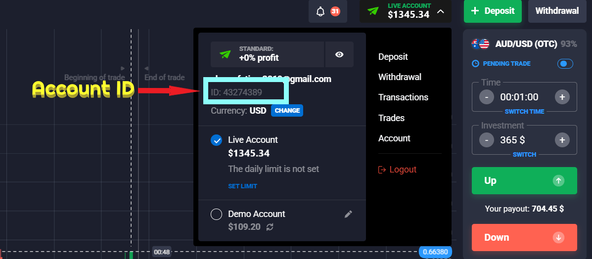 How to Find Your Quotex Account ID